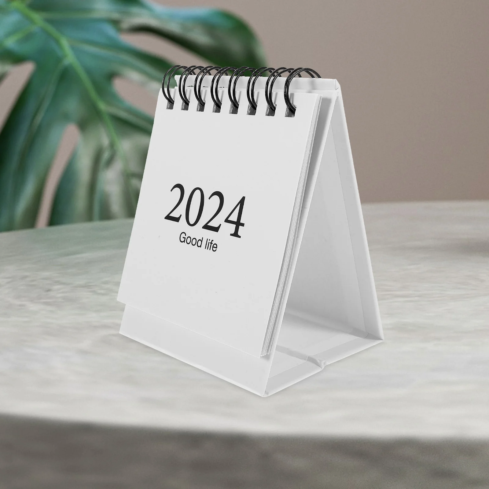 Mini Desk Calendar 2024 Small Paper Decorative Monthly Decoration Vertical Office