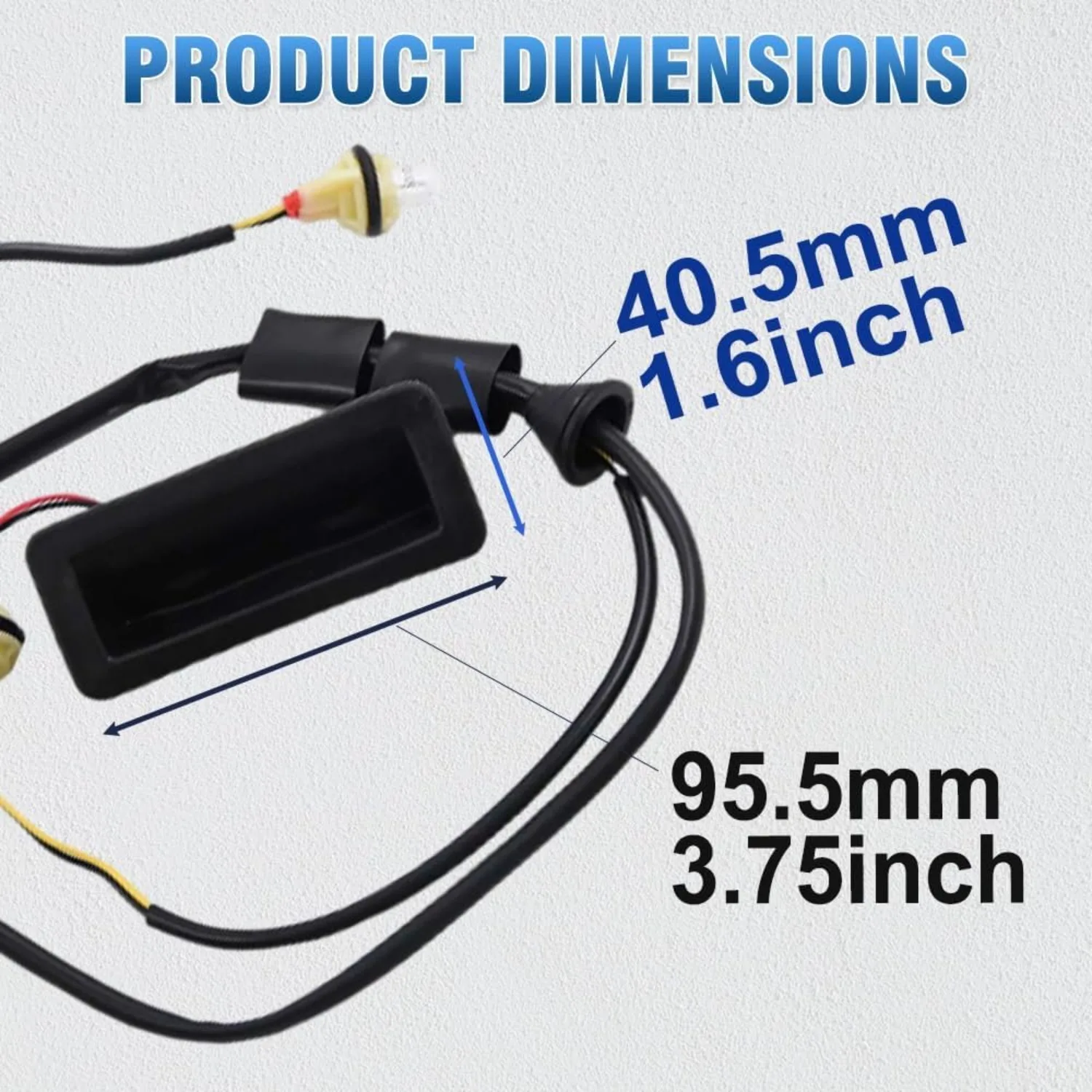 Trunk Tailgate Lock Release Switch Compatible with Freelander 2 LR042648 LR002219 LR079909 LR020997