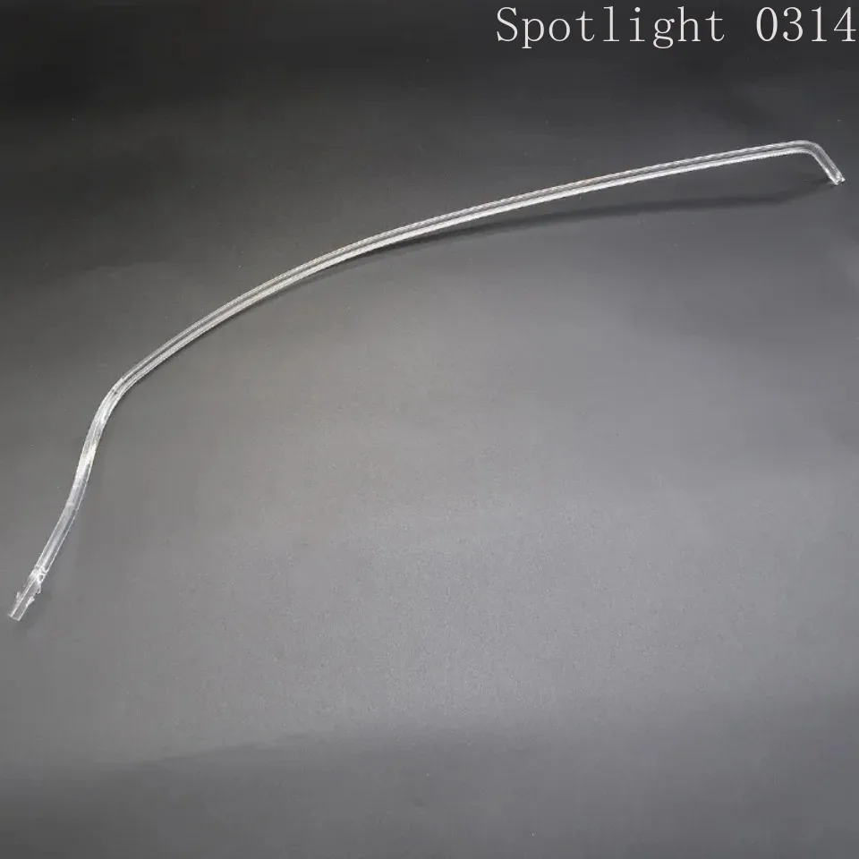 ل Volkswagen Tiguan L 2017 2018 2019 2020 سيارة العلوي ضوء دليل القضبان DRL أنبوب أنبوب أكريليك اكسسوارات السيارات عيون الملاك #6