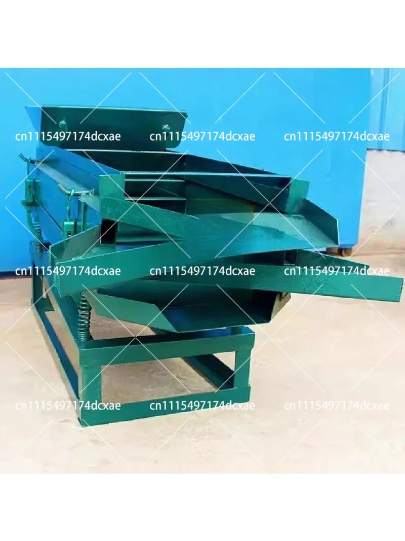 Electric Linear Vibrating Sieve Machine Small Industrial Screen for Sand Powder Sieving Material Sorting Blasting Separation