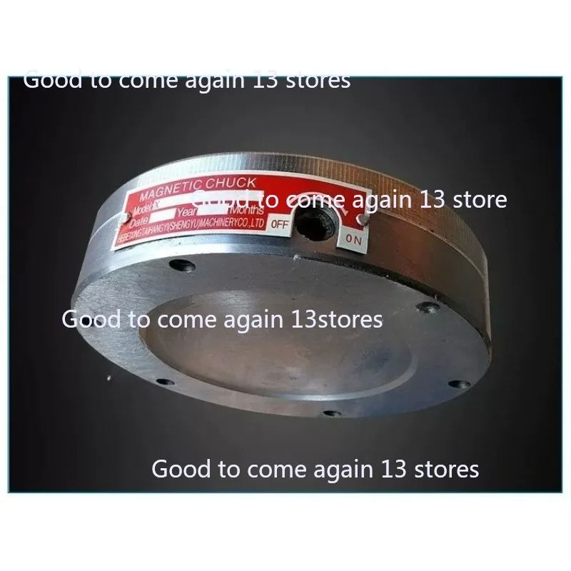 200mm Round Permanent Magnetic Chuck Powerful Disk Internal External Cylindrical Grinding Magnetic Table