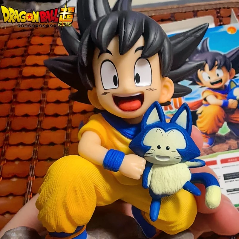 Figuras de acción de Dragon Ball para niños, modelo de colección de Pvc de Son Goku, regalo, 15cm, novedad de 2024