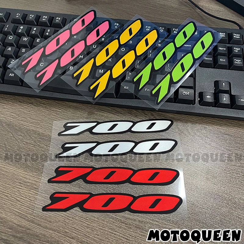 Motorcycle Emblem Tank Body Side Fairing Decal Stickers For Virago Tenere Tracer Intruder F NC CLX XSR SRT KFX CTX XV 700 S X GS view 2