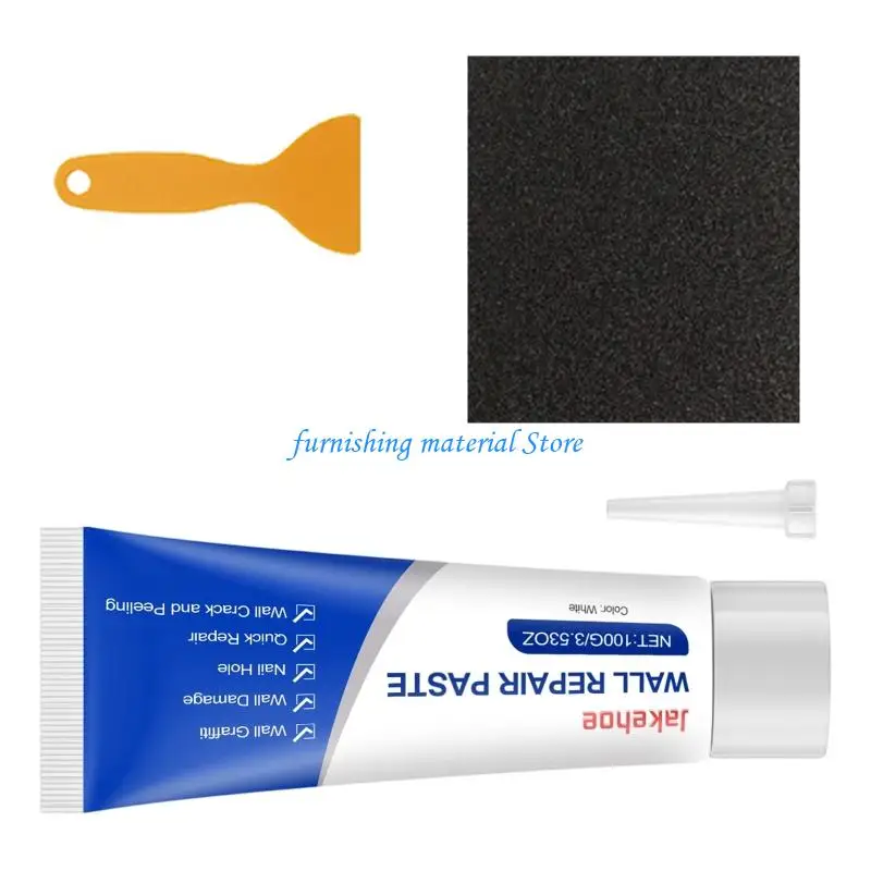 Y5GD Efficient Repair Set with Nozzle Sandpaper Scraper Compound And Smooth