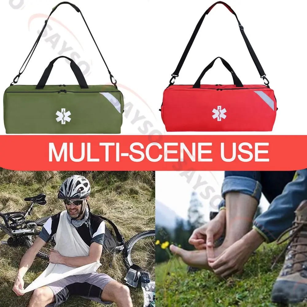 

Disaster Relief Bag First Aid Kit Emergency Rescue Backpack Large Capacity Classified Storage Survival Kits Medical Organizer