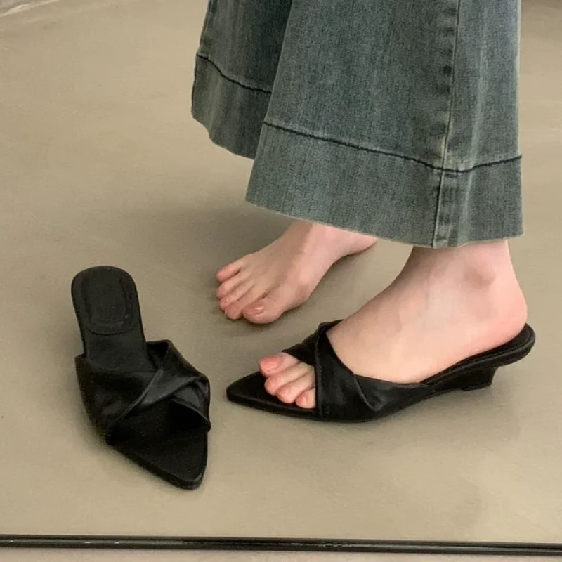 Kadın Takozlar Sandalet Sivri  - Summer Clothing Stores incelemesi ve fiyatı
