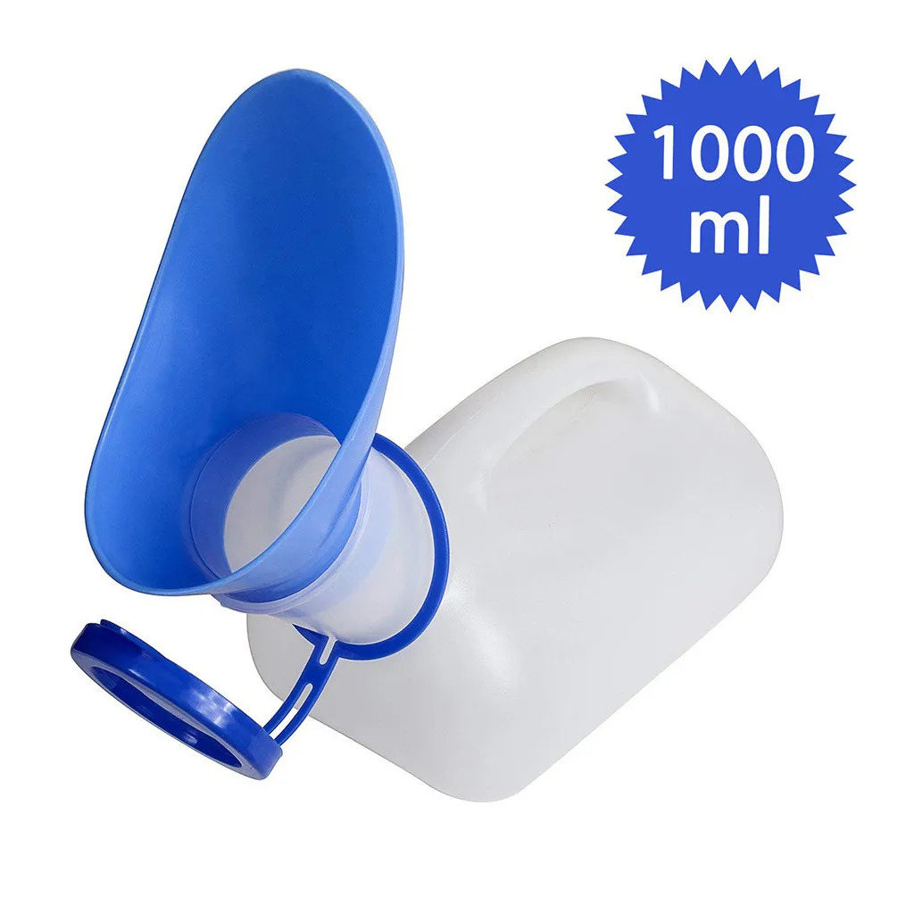 Portable Mobile Urinal Toilet Aid Bottle, Urinal Pee Bottle, Journey Travel Kits, Camping Travel Outdoor for Women and Men