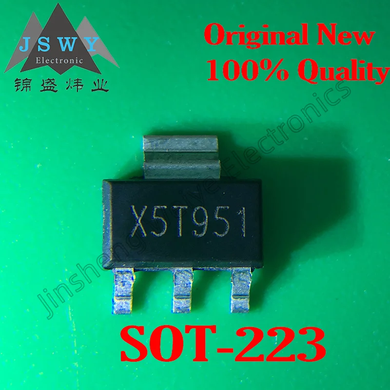 

ZX5T951GTA SOT-223 X5T951 PNP 60V 5.5A Rate Low Saturation Transistor 100% Brand New in Stock 1~50PCS