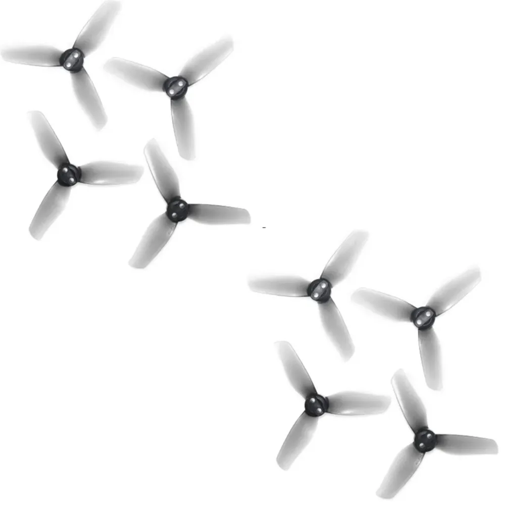 

4CW 4CCW HQProp 3X3X3 Propeller 3Inch 3-Blade Prop Grey Poly Carbonate compatible DJI Avata 2 FPV Drone Parts