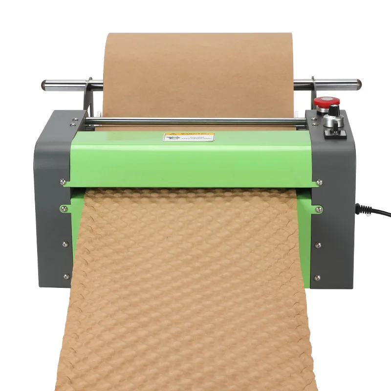 

Protective Packaging Void Filler Table Top Making Kraft Pad Bubble Paper Cushion Machine