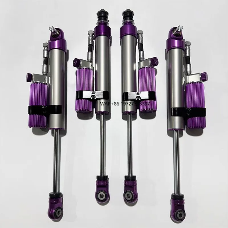 

JK Rear Reservoir Shocks, Purple, 2.5-inch Diameter Front & Rear, Dual Adjustable (Compression & Rebound)