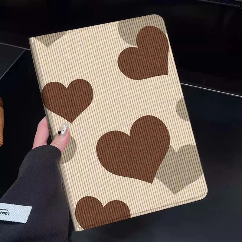 

Cartoon Heart Background Gift Tablet Case For Huawei Honor MatePad MediaPad Air 5 6 7 11 V6 V7 V8 V9 X9 X8 T10 T10s C5e T5