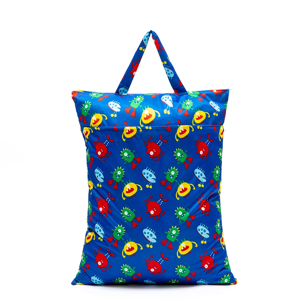 Bolso del Tesoro de mamá para mujer, bolsa de compras de viaje, plegable, reutilizable, doble bolsillo, maternidad, con asa, 45x60cm