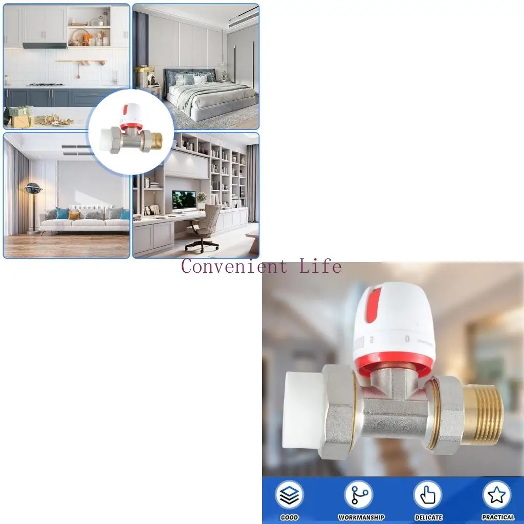 

L1EE Heating Thermostat Adjustable Temperature Control Complete Thermostat Corner Radiator Valves for Heating Systems