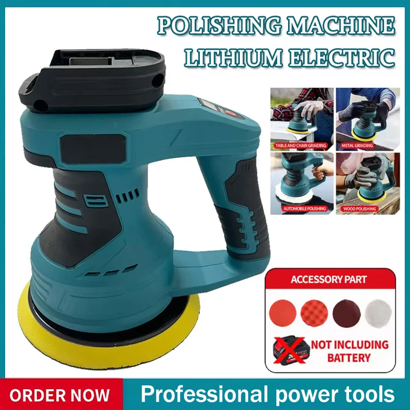 

Fit Makita Cordless Car Polisher 8 Gears Adjustable Auto Electric Waxing Sanding Sealing Glaze Tool Rechargeable Polisher 20V