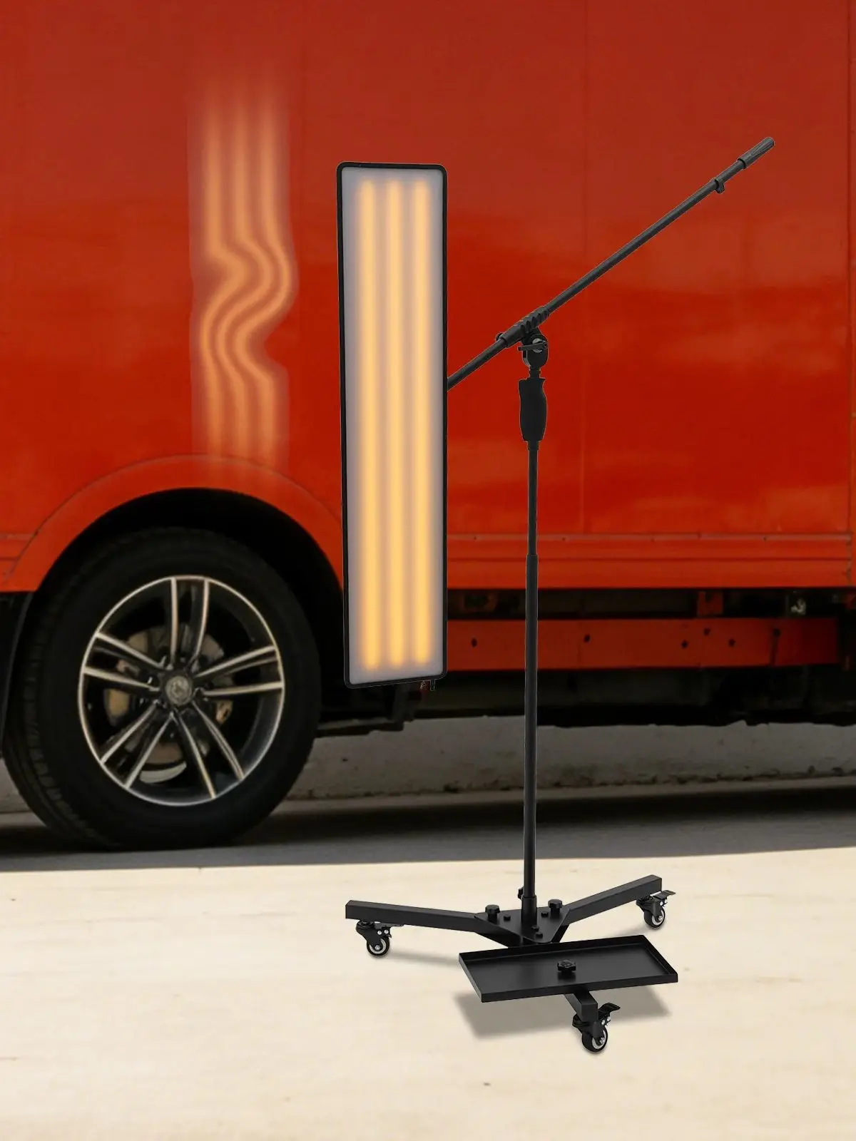 10W LED-reflectielamp voor deukreparatie, 360 °   Draaibare verstelbare houder, PDR verfloze nivelleringslichtplaat voor de reparatie van deuks en deuken - afbeelding 2