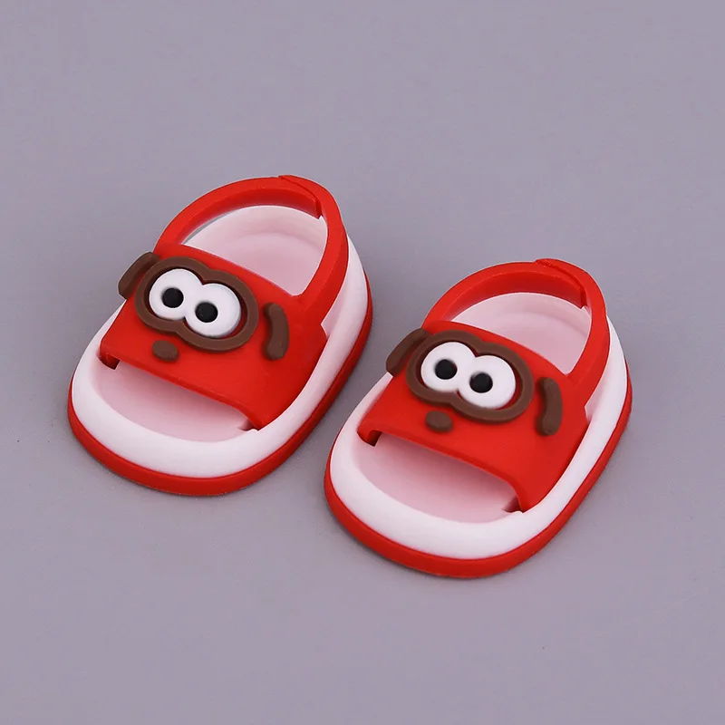 【Nur Schuhe】Niedliche Mini-Puppenschuhe geeignet für LABUBU 10cm & 15cm Zubehör, Baumwollpuppen-Zubehör – Detail 9