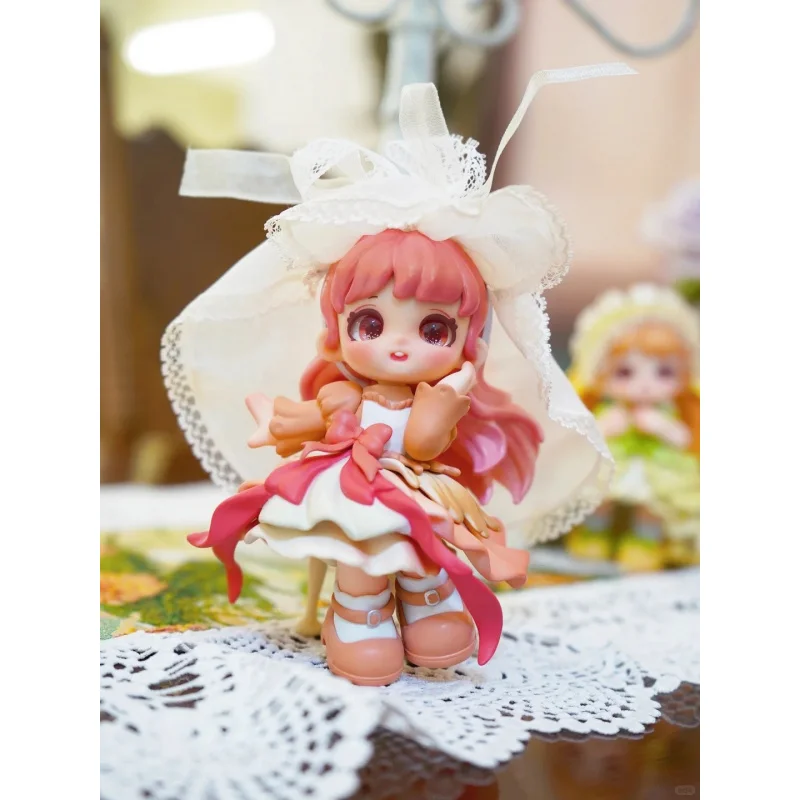 

Miana Retro Shop Series Blind Box Caixa Caja Dolls Mystery Box Gift Desktop Ornament Cartoon Model