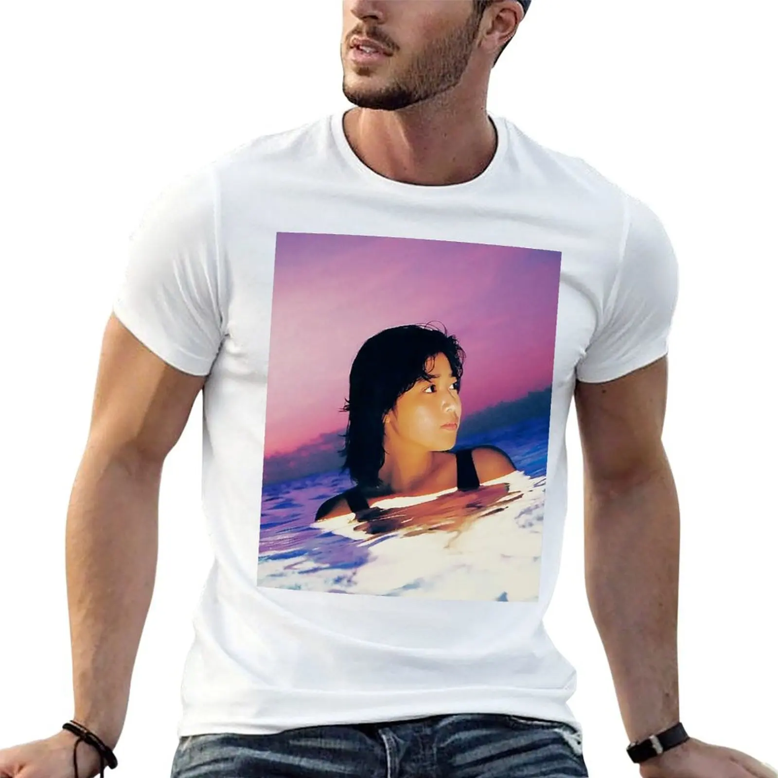 

funny t cotton shirt Momoko t Kikuchi Adventure men t 100% shirt T-Shirt graphic cotton man shirts -