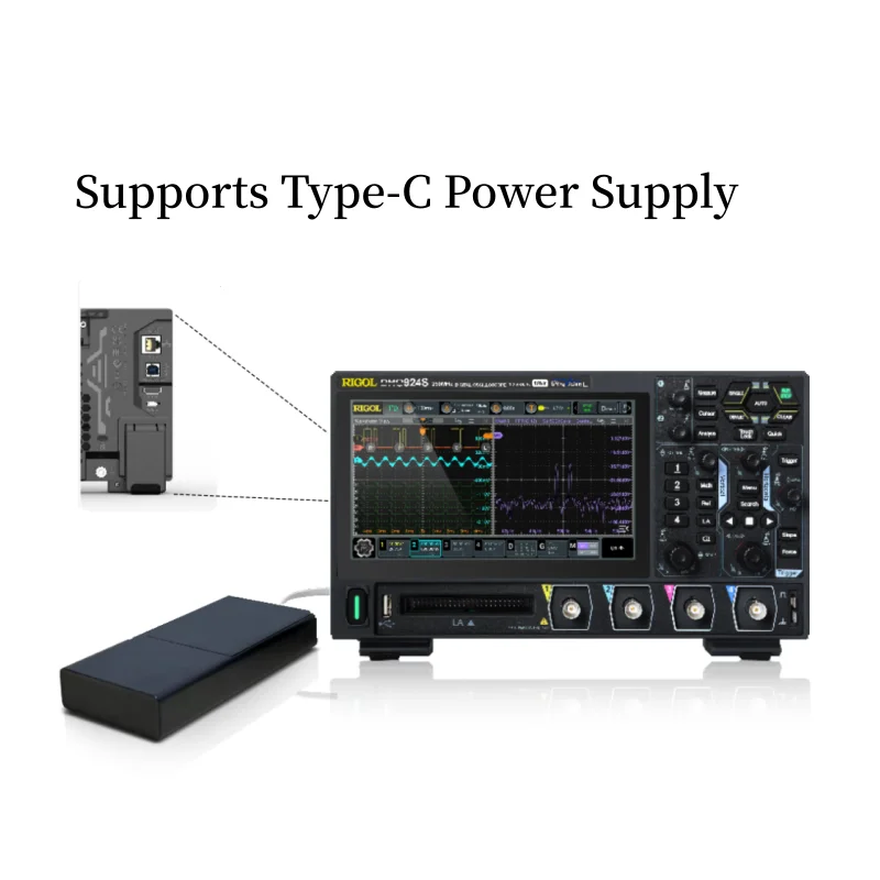 RIGOL 4-Channel Digital Oscilloscope DHO914S/DHO914/DHO924S, High 12-bit Resolution