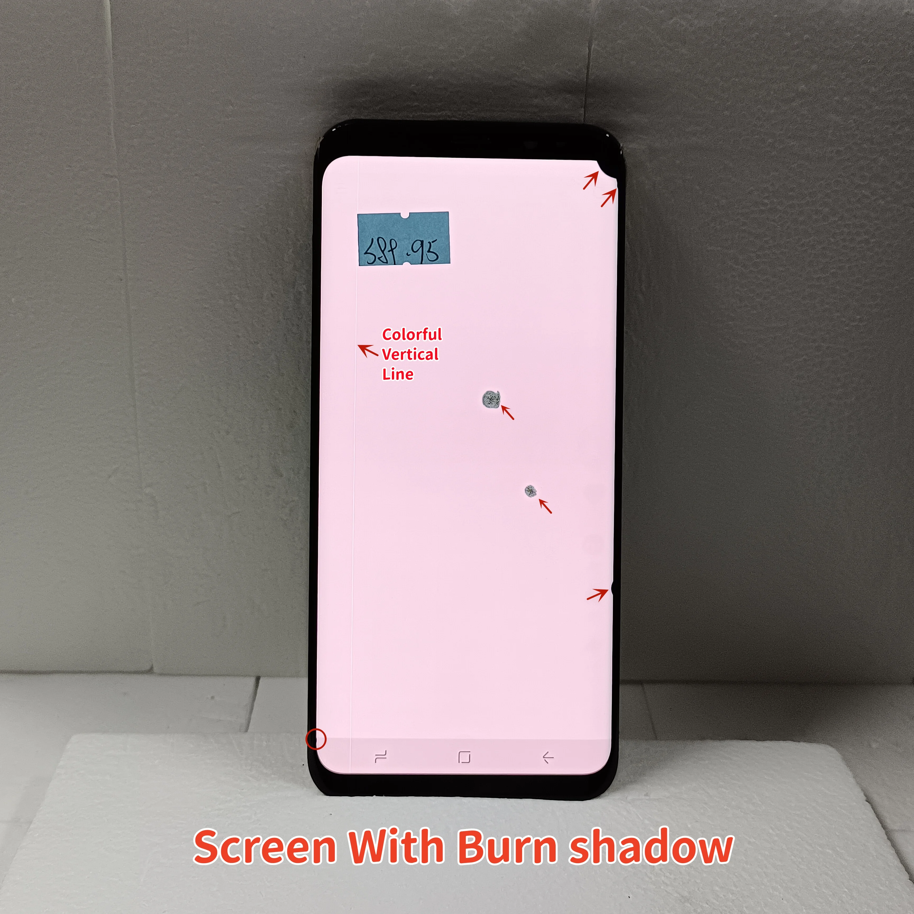 For Samsung Galaxy S8 Plus G955 LCD S8plus G955F G9550 Has Burn And Shadow Touch Screen For S8+ G955N G955U Display Replace