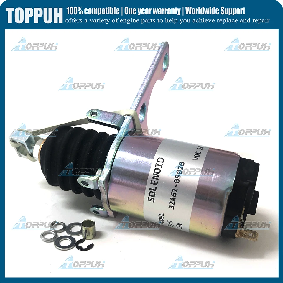 

New 24V 32A61-09020 32A6109020 Solenoid Valve For Mitsubishi 4DQ SE SQ SS Series Engine