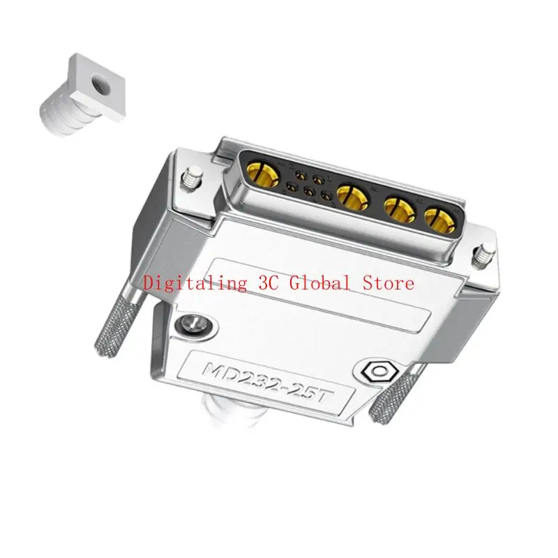  30Amp D-Sub Connector - Male and Female 9W4 5+4 Pin Configuration High Current