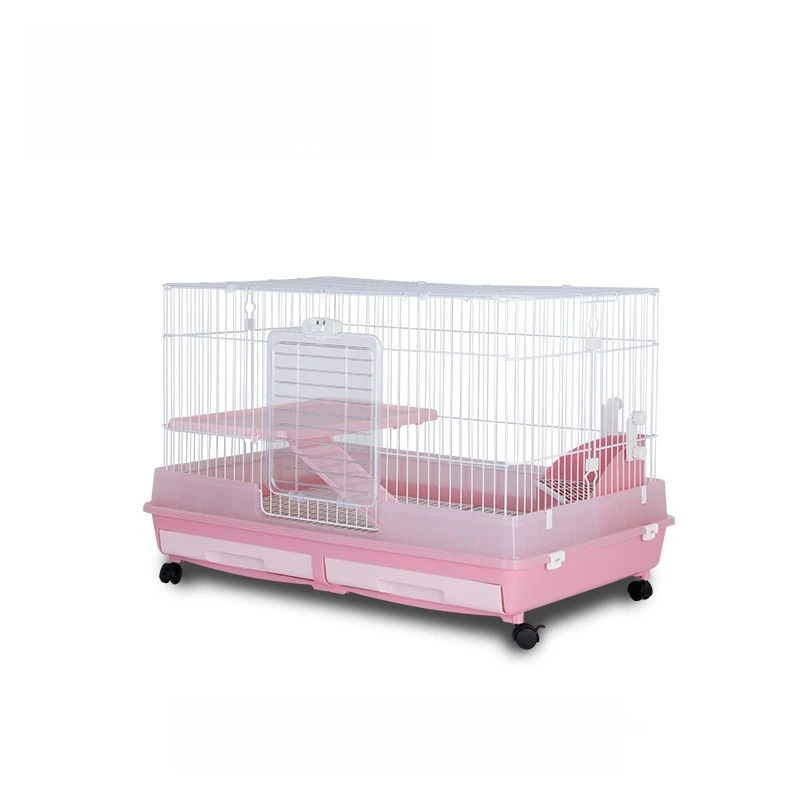 

Клетка-вилла для кроликов размера King Size, клетка для домашних кроликов, клетка для кроликов