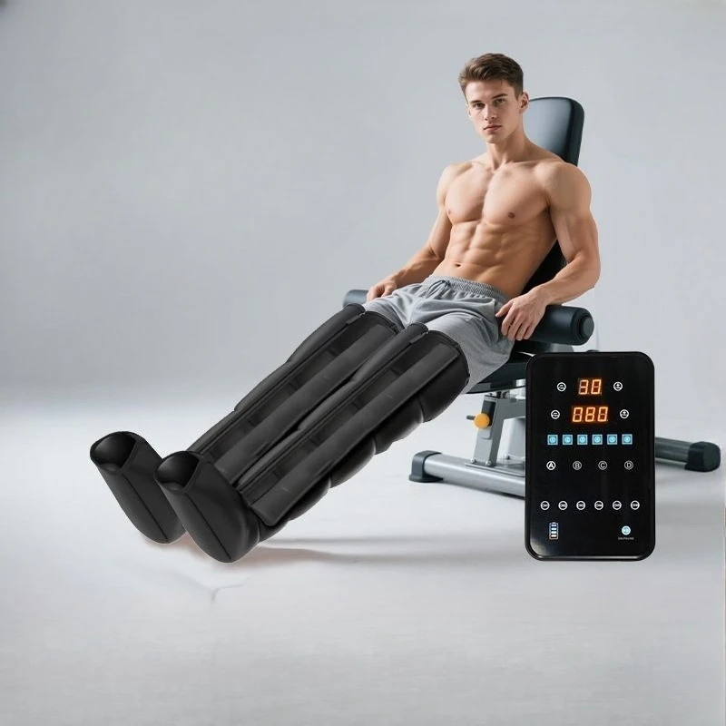 Sports Recovery Air Wave Leg Massager, Air Compression Pressure Massage Instrument for Leg Muscle Relief