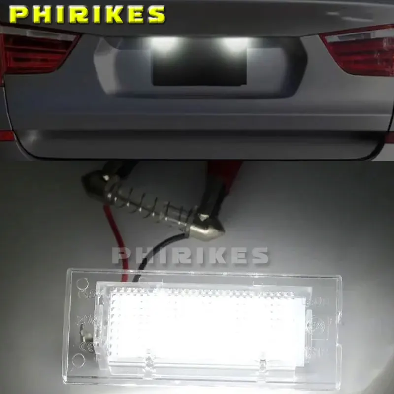 

Лампа освещения номерного знака автомобиля, светодиодная лампа для BMW X5 E53 X3 E83 OEM 51137062293