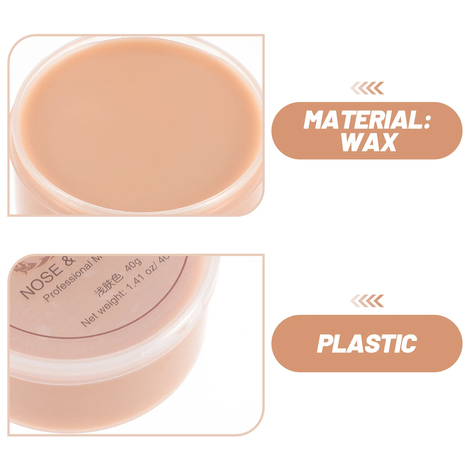 Fake Scar Wax Body Skin Wax Special Effect Makeup Wax Fake Wound Wax for Makeup