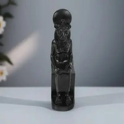 

Egyptian Desktop Decor Black Resin Craft Ancient Office Tabletop Decor Theme Home Office Adornment Creative Figurine