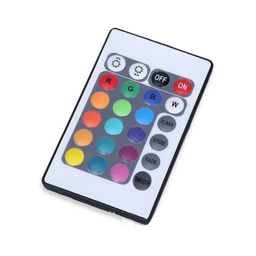 

Universal IR 13/21/24 Keys IR Infrared Remote Controller for W28 Series RGB LED Lamp Extender Lighting Control NO Battery