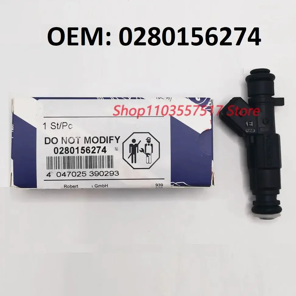 4PCS Brand New 0280156274 Engine Fuel Injectors, For VW FOX KOMBI Golf 1.6 POLO SPACEFOX / SPACE CROSS , Auto Parts