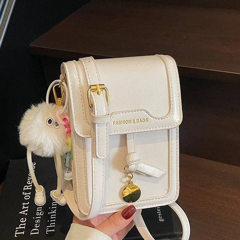 

Luxury Fashion Versatile Elegant Design Sense Phone Bag 2025 Women Niche Commute Daily Crossbody Small Square Bag High Quality
