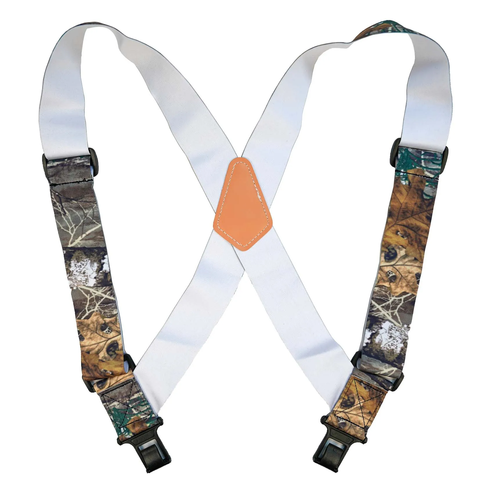 MELOTOUGH Outback Side Clip Trucker Suspenders/Perry Suspenders with 2 Inch Width Elastic