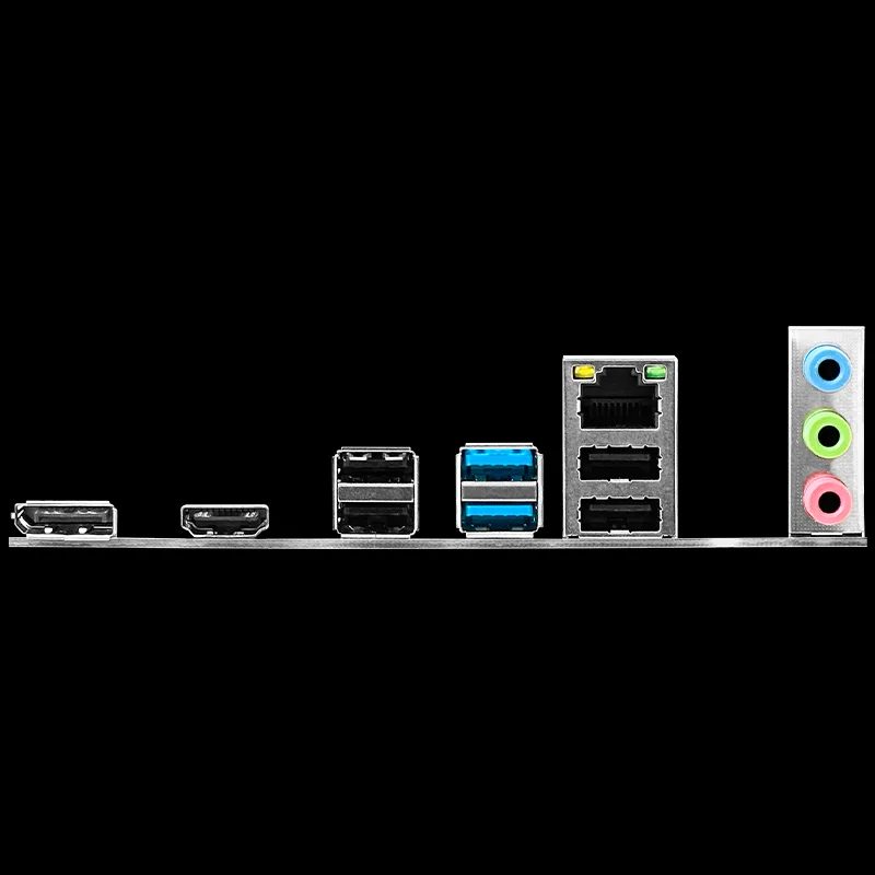 JGINYUE H610M-D PLUS Motherboard M-ATX LGA1700 12100F 12400F 12600F13400F13600F DDR4 64GB Dual Channel XMP RGB