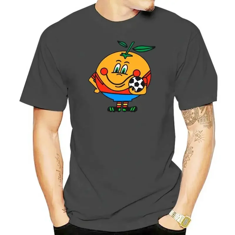 Tee Shirt Tshirt Logo Naranjito España 82 Retro Custom Printed  men clothing  graphic t shirts  harajuku 2024 summer funny style