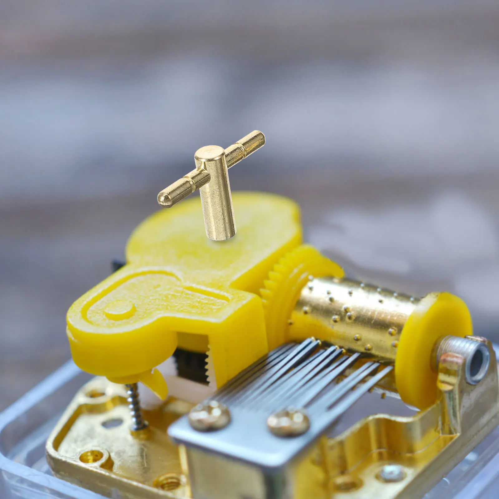 

6Pcs Iron Winding Key Set for Music Box - Reliable T-Bar Crank Replacement DIY Clock Winders Kit Compact Portable Craft