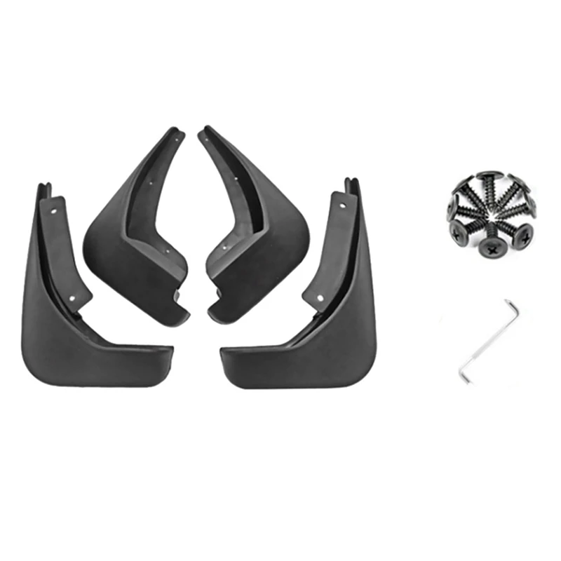 Car Mudguards For Ford Fiesta 2009-2012 Fender Mud Guard Flap Splash Flaps Mud Flaps Replacement Accessories image 5