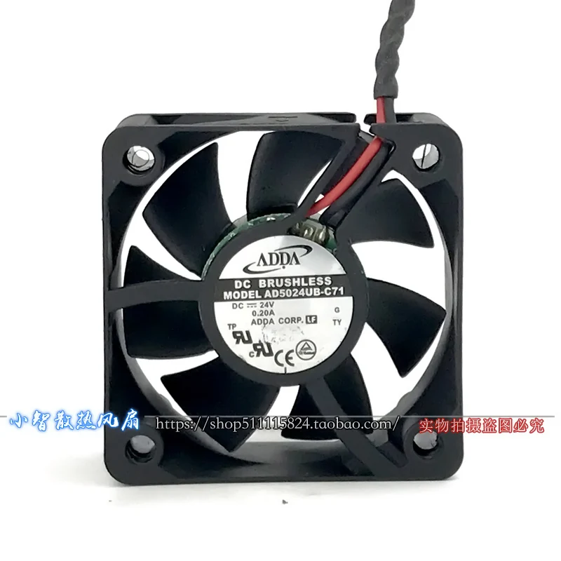 ORIGINAL AD5024UB-C71 24V 0.20A 5020 50*50*20mm NEW COOLING FAN RADIATOR