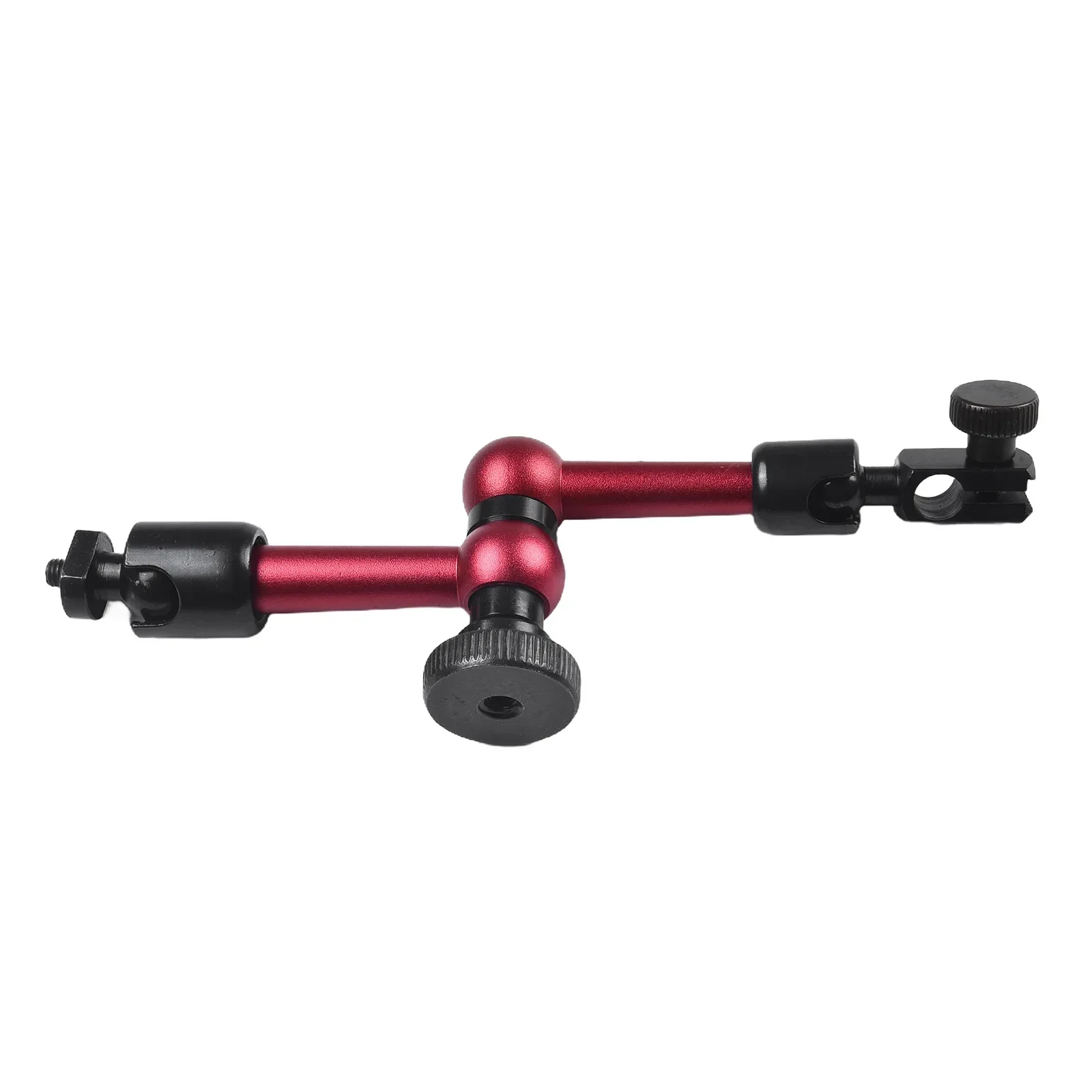 Support de Test à Cadran Magnétique, Base Universelle en Alliage d'Aluminium, Rouge, Noir, Jauge Flexible Durable