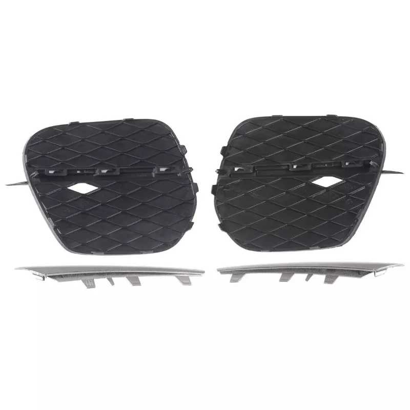 For 2011-2013 BMW X5 (E70) XDrive 35i 35d Front Bumper Grille Fog Light Covers 51117222859 51117222860 51117222847 51117222848