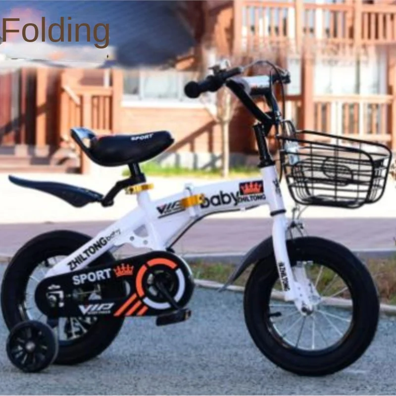 Cycling City New In Stock 12/14 Inch Children's Bicycle Children's Bike Pedal Mountain Bike Male And Female Baby Bike Gift 2024