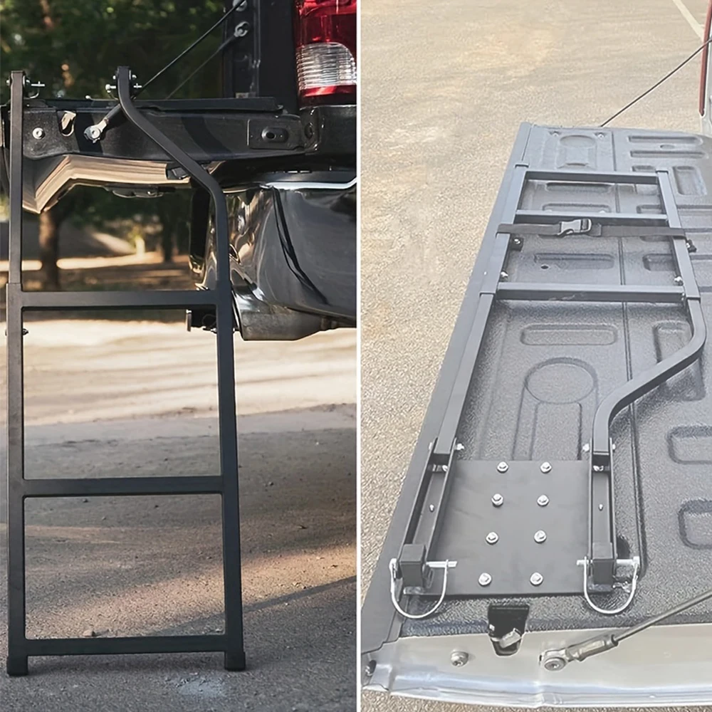 

Universal Trucks Tailgate Ladder Foldable, Height Adjustable for Truck Tailgate Ladder/ Universal Extension Step Ladder