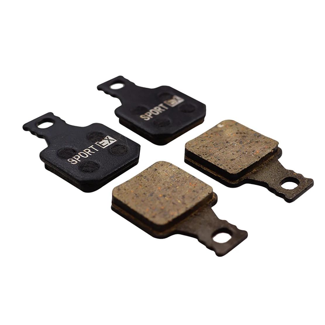 4 Pairs Resin Bicycle Disc Brake Pads for MT5 MT7 Caliper,Sport EX