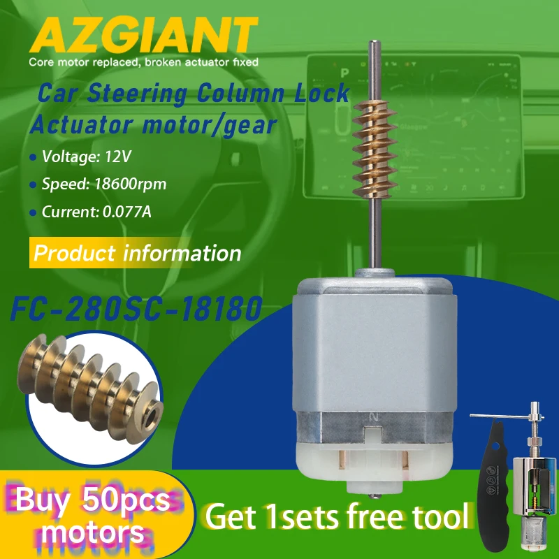 

AZGIANT Steering Column Flange Ignition motor FC-280SC Worm Tools for Mitsubishi ASX RVR Eclipse Cross vehicle accessories DIY