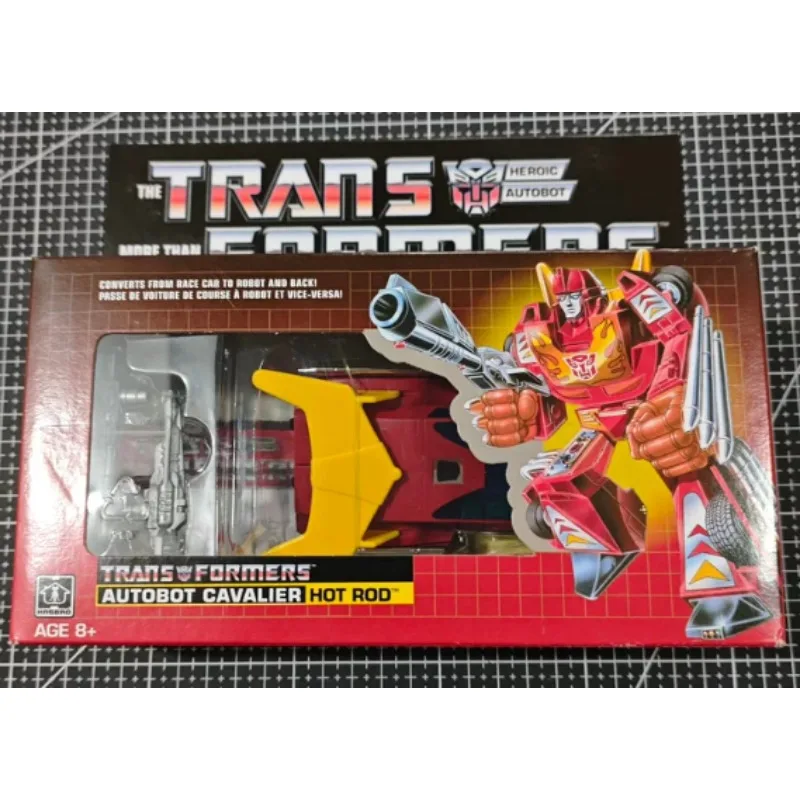 【재고 있음】변형된 장난감 G1 핫 로드 레플리카 액션 피규어 컬렉션 모델 장난감 선물