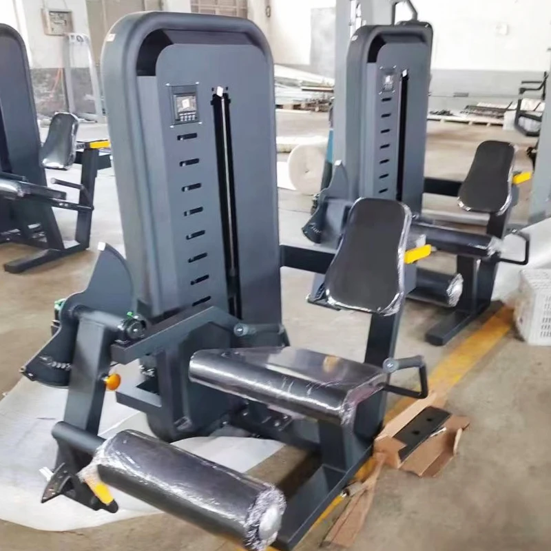 Equipo de gimnasio completo, máquinas de ejercicio de gimnasio, equipo de gimnasio comercial, extensión de piernas de fitness y rizo de piernas, rizo de piernas sentado