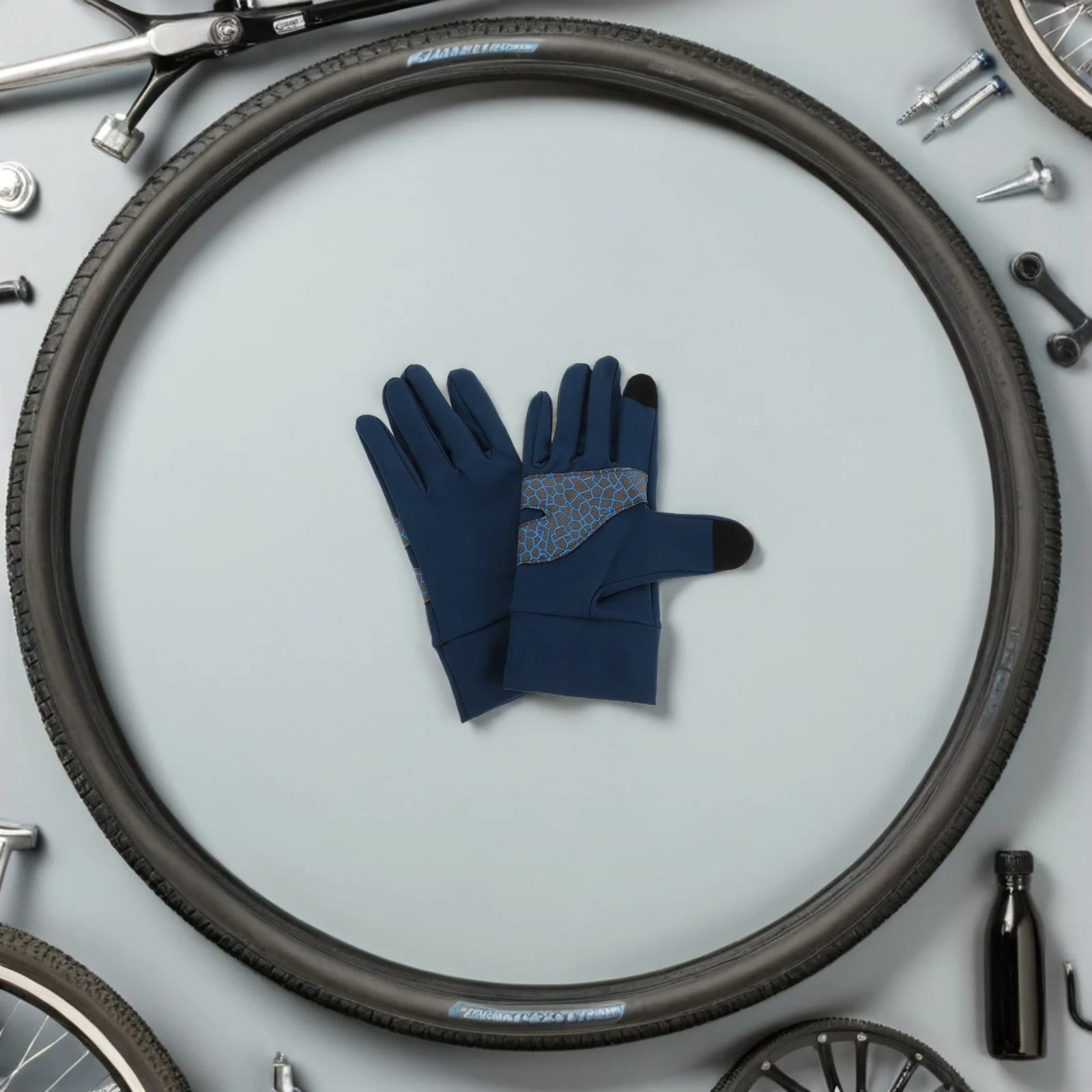 

1Pair Thermal Touch Gloves Men Women Sensitive Touchscreen Quickdry Breathable Padded Grip Winter Cycling Running Hiking